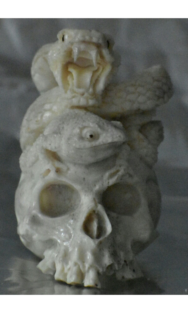 Skull Carving Model 1N